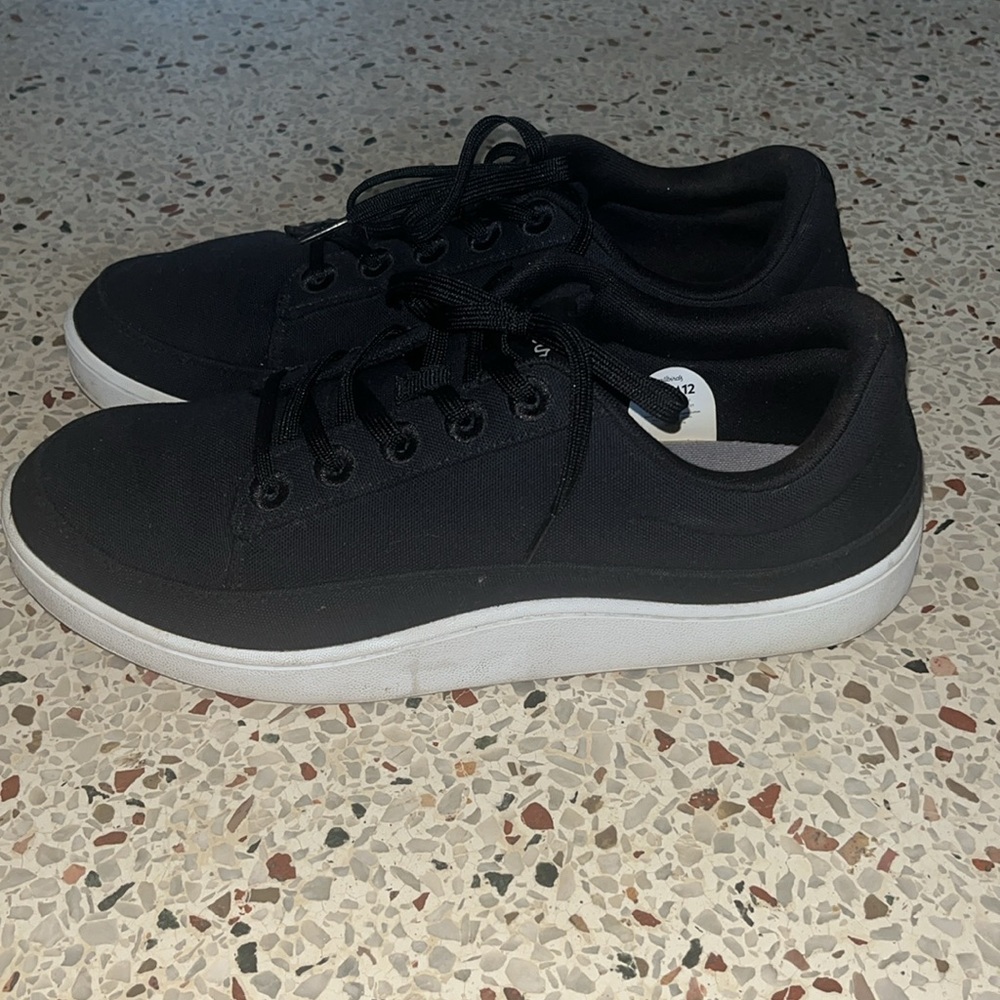 ALLBIRDS Canvas Pacer Shoes in Natural Black - Picture 7 of 14